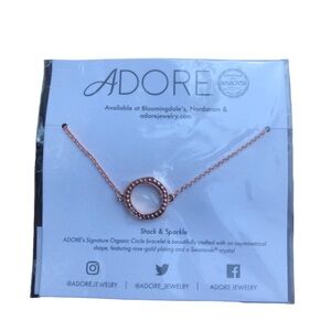 Necklace with swarovski crystals